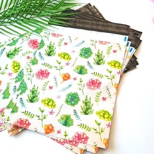 10 pcs Colorful Poly Mailers 10"x13" inches